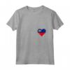 Donna Liechtenstein Bandiera Cuore Love Maglietta con Collo a V - Design Patriottico per il Giorno dell'Indipendenza del Liechtenstein