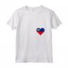 Donna Liechtenstein Bandiera Cuore Love Maglietta con Collo a V - Design Patriottico per il Giorno dell'Indipendenza del Liechtenstein