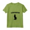 Donna Isolato Liechtenstein Silhouette Mappa - Maglietta Orgoglioso Abitante del Liechtenstein - Ideale per Amanti del Liechtenstein e Turisti