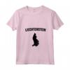 Donna Isolato Liechtenstein Silhouette Mappa - Maglietta Orgoglioso Abitante del Liechtenstein - Ideale per Amanti del Liechtenstein e Turisti
