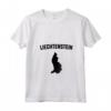 Donna Isolato Liechtenstein Silhouette Mappa - Maglietta Orgoglioso Abitante del Liechtenstein - Ideale per Amanti del Liechtenstein e Turisti
