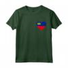 Liechtenstein Bandiera Cuore - Love Liechtenstein Maglietta - Design Patriottico per Mostrare il Tuo Sostegno e Amore al Principato del Liechtenstein