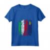 LIECHTENSTEIN ITALIA Bandiera Amicizia | LIECHTENSTEIN Maglietta con Collo a V - T-shirt per Mostrare Amicizia e Supporto