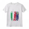 LIECHTENSTEIN ITALIA Bandiera Amicizia | LIECHTENSTEIN Maglietta con Collo a V - T-shirt per Mostrare Amicizia e Supporto