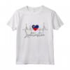 Liechtenstein Heartbeat Liechtensteiner Bandiera Roots Souvenir Maglietta - Acquista Online la Tua Grafica Preferita!