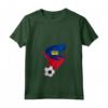 Donna Bandiera Calcio Liechtenstein Maglietta con Collo a V - Ideale per Sostenere la Nazionale - Acquista Online!
