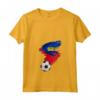 Donna Bandiera Calcio Liechtenstein Maglietta con Collo a V - Ideale per Sostenere la Nazionale - Acquista Online!