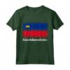 Camicia Liechtenstein Bandiera - Maglietta Orgoglio Nazionale per Uomo e Donna - Ideale come Regalo per il Liechtenstein