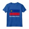 Camicia Liechtenstein Bandiera - Maglietta Orgoglio Nazionale per Uomo e Donna - Ideale come Regalo per il Liechtenstein