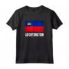 Regalo della Bandiera del Liechtenstein Maglietta - Ideale per Uomini, Donne e Bambini - Orgoglio Liechtenstein