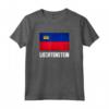 Regalo della Bandiera del Liechtenstein Maglietta - Ideale per Uomini, Donne e Bambini - Orgoglio Liechtenstein