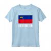 Regalo della Bandiera del Liechtenstein Maglietta - Ideale per Uomini, Donne e Bambini - Orgoglio Liechtenstein
