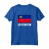 Regalo della Bandiera del Liechtenstein Maglietta - Ideale per Uomini, Donne e Bambini - Orgoglio Liechtenstein