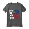Liechtenstein DNA Pride - Maglietta Souvenir con Bandiera per Mostrare il Tuo Orgoglio Liechtenstein - Ideale per chi Ama il Popolo del Liechtenstein