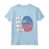 Liechtenstein DNA Pride - Maglietta Souvenir con Bandiera per Mostrare il Tuo Orgoglio Liechtenstein - Ideale per chi Ama il Popolo del Liechtenstein