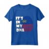 Liechtenstein DNA Pride - Maglietta Souvenir con Bandiera per Mostrare il Tuo Orgoglio Liechtenstein - Ideale per chi Ama il Popolo del Liechtenstein