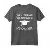 Magliette Uomo Manica Corta - Solo i Migliori si Laureano in Psicologia - T-shirt Divertente Regalo Laurea - Marca HapTiger