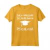 Magliette Uomo Manica Corta - Solo i Migliori si Laureano in Psicologia - T-shirt Divertente Regalo Laurea - Marca HapTiger