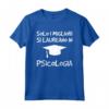 Magliette Uomo Manica Corta - Solo i Migliori si Laureano in Psicologia - T-shirt Divertente Regalo Laurea - Marca HapTiger