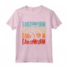 Love Earthworm - Maglietta divertente con Lombrichi per Bambini e Adulti - Ideale per Agricoltori e Amanti della Natura