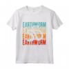Love Earthworm - Maglietta divertente con Lombrichi per Bambini e Adulti - Ideale per Agricoltori e Amanti della Natura