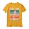 Pace Amore Lombrichi Retro Verme Maglietta - Regalo Divertente per Amanti della Natura - Earthworm Accessori inclusi