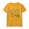 Maglietta Earthworm - Lombrichi Divertenti per Bambini e Donne - Camicia Vintage per Agricoltori
