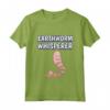 Lombrico Sussurratore Accessori - Divertente Maglietta Earthworm Whisperer per Uomo, Donna e Bambino - Regalo Perfetto per Amanti dei Lombrichi