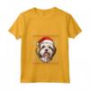 Lowchen Cappello di Babbo Natale Divertente - Maglietta per Amanti dei Cani Lowchen - Ideale per Natale, Ringraziamento o Compleanni
