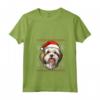 Lowchen Cappello di Babbo Natale Divertente - Maglietta per Amanti dei Cani Lowchen - Ideale per Natale, Ringraziamento o Compleanni