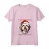 Lowchen Cappello di Babbo Natale Divertente - Maglietta per Amanti dei Cani Lowchen - Ideale per Natale, Ringraziamento o Compleanni