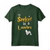 Lowchen Gifts - My Seeker is Lowchen Maglietta - Regalo Unico per Amanti dei Cani e Proprietari di Lowchen