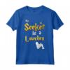 Lowchen Gifts - My Seeker is Lowchen Maglietta - Regalo Unico per Amanti dei Cani e Proprietari di Lowchen