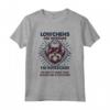 Dog Dad Are Awesome - Razza Lowchen Dog Mom Maglietta - Abbigliamento divertente per amanti dei cani Lowchen