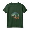 Donna Retrò Cane Silhouette - Vintage Lowchen Maglietta con Collo a V - Ideale per Compleanno, Natale e Amanti dei Cani!