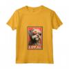 Lowchen Cane Fedele Vintage Pet Mamma Papà Maglietta con Collo a V - Regalo Divertente per Amanti dei Cani - Ideale per Natale, Ringraziamento o Compleanni