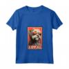 Lowchen Cane Fedele Vintage Pet Mamma Papà Maglietta con Collo a V - Regalo Divertente per Amanti dei Cani - Ideale per Natale, Ringraziamento o Compleanni