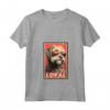 Lowchen Cane Fedele Vintage Pet Mamma Papà Maglietta con Collo a V - Regalo Divertente per Amanti dei Cani - Ideale per Natale, Ringraziamento o Compleanni