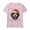 Lowchen Cappello di Babbo Natale - Maglietta Divertente per Genitori di Cani - Regalo Natale per Amanti dei Cani