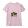 Lowchen Dinosaur T-Rex Walking - Funny Dog Trex Uomo Bambini Maglietta con Collo a V - Regalo per Proprietari di Cani Lowchen