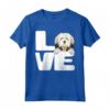 Amo il mio amante dei cani Lowchen Maglietta - Regalo per Amici e Familiari - Ideale per Proprietari di Cani