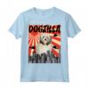 Divertente Retrò Giapponese Dogzilla Lowchen Maglietta per Amanti dei Cani - Regalo Unico per Amici e Familiari - Dogzilla: Il Re dei Cani