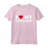 I Heart Dog Dad Mom - I Love Lowchen Maglietta - Abbigliamento Divertente per Amanti dei Cani Lowchen - Ideale per Regali Unici