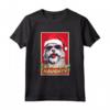Divertente Lowchen Natale Cattivo Vintage Maglietta - Regalo Unico per Amanti Cani - Ideale per Natale