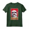Divertente Lowchen Natale Cattivo Vintage Maglietta - Regalo Unico per Amanti Cani - Ideale per Natale