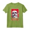 Divertente Lowchen Natale Cattivo Vintage Maglietta - Regalo Unico per Amanti Cani - Ideale per Natale