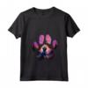 Donna Lowchen Paw Mountain Design Cane Mamma Papà Maglietta con Collo a V - Ideale come Regalo per Amanti dei Cani per Natale, Ringraziamento o Compleanni