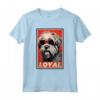 Lowchen Cane Fedele Vintage Pet Mamma Papà Maglietta - Regalo Divertente per Amanti di Cani - Ideale per Natale, Ringraziamento o Compleanni