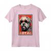 Lowchen Cane Fedele Vintage Pet Mamma Papà Maglietta - Regalo Divertente per Amanti di Cani - Ideale per Natale, Ringraziamento o Compleanni
