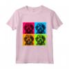 Lowchen Dog Pop Art Design Illustrazione Colorata Maglietta - Regalo per Amanti dei Cani Lowchen - Ideale per Natale, Compleanni o San Valentino